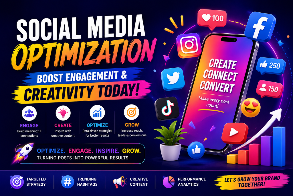 Social Media Optimization: Boost Engagement & Creativity Today